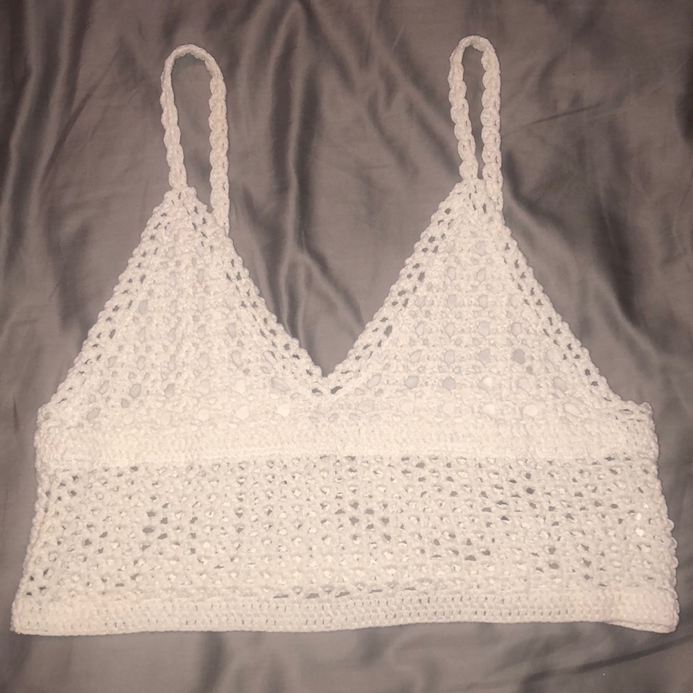 Crochet crop top
